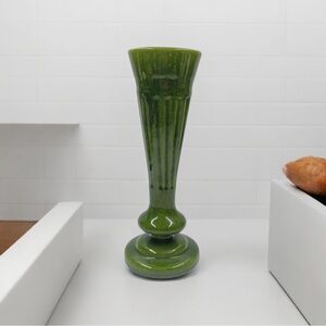 Vintage Royal Haeger Pottery Green Vase